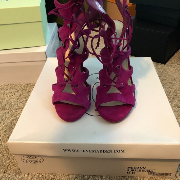 Steve Madden String Up Heels - Picture 1 of 3